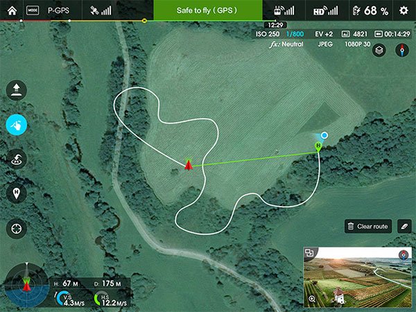 DJI-GO-Flight-Path